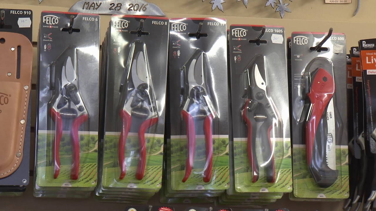 Garden Gate: Episode 171-Quality Felco tools (August 16th, 2019)