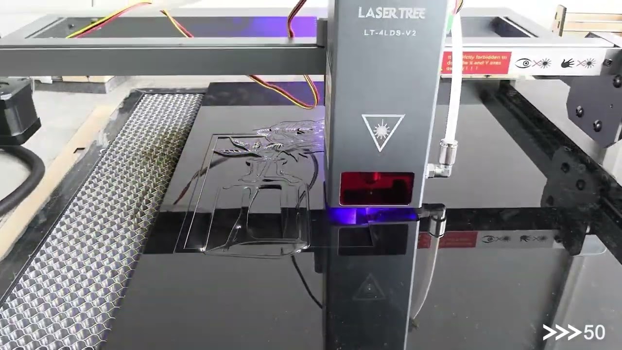 LASER TREE Laser Module 20W 40W Optical Power with Air Assist TTL B
