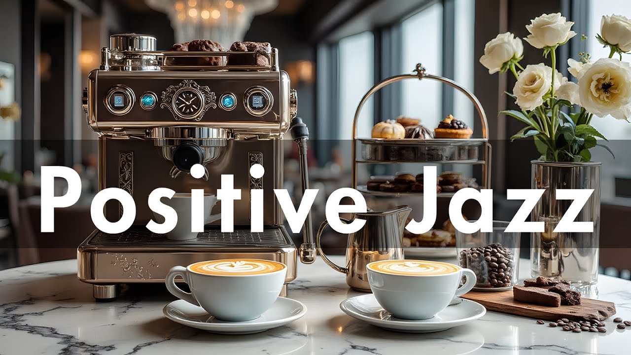 Positive Coffee Jazz ☕ Smooth Coffee Jazz & Happy Bossa Nova for Work, Study, and Focus