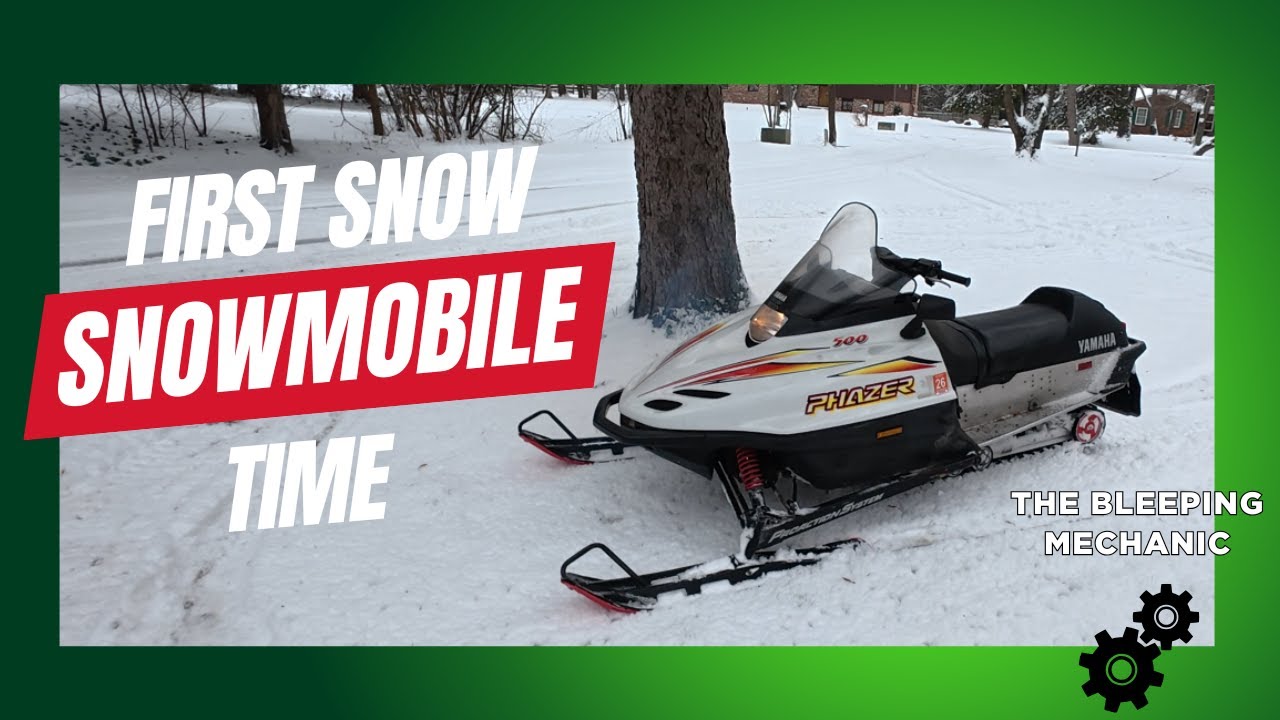 First Michigan Snow 11-30-25 - Snowmobile Time