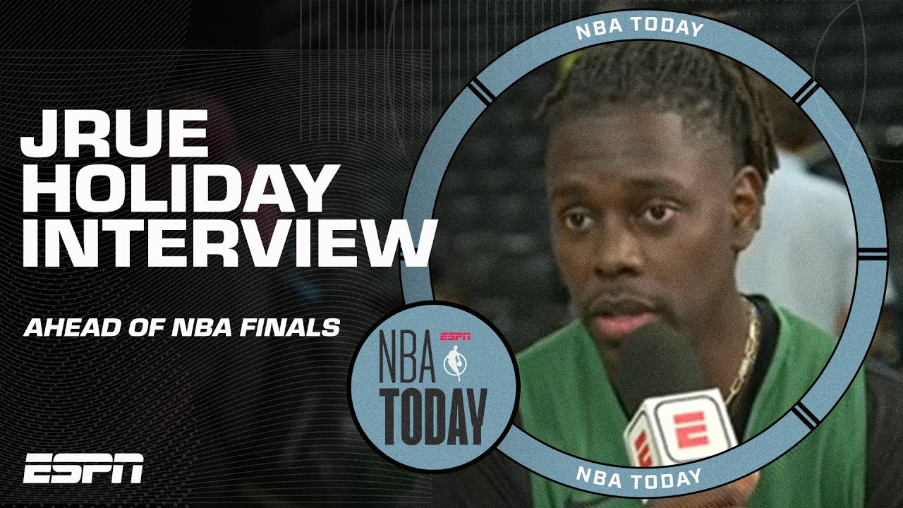Jrue Holiday on sharing his Finals experience, role with Celtics & Kyrie Irving matchup | NBA Today