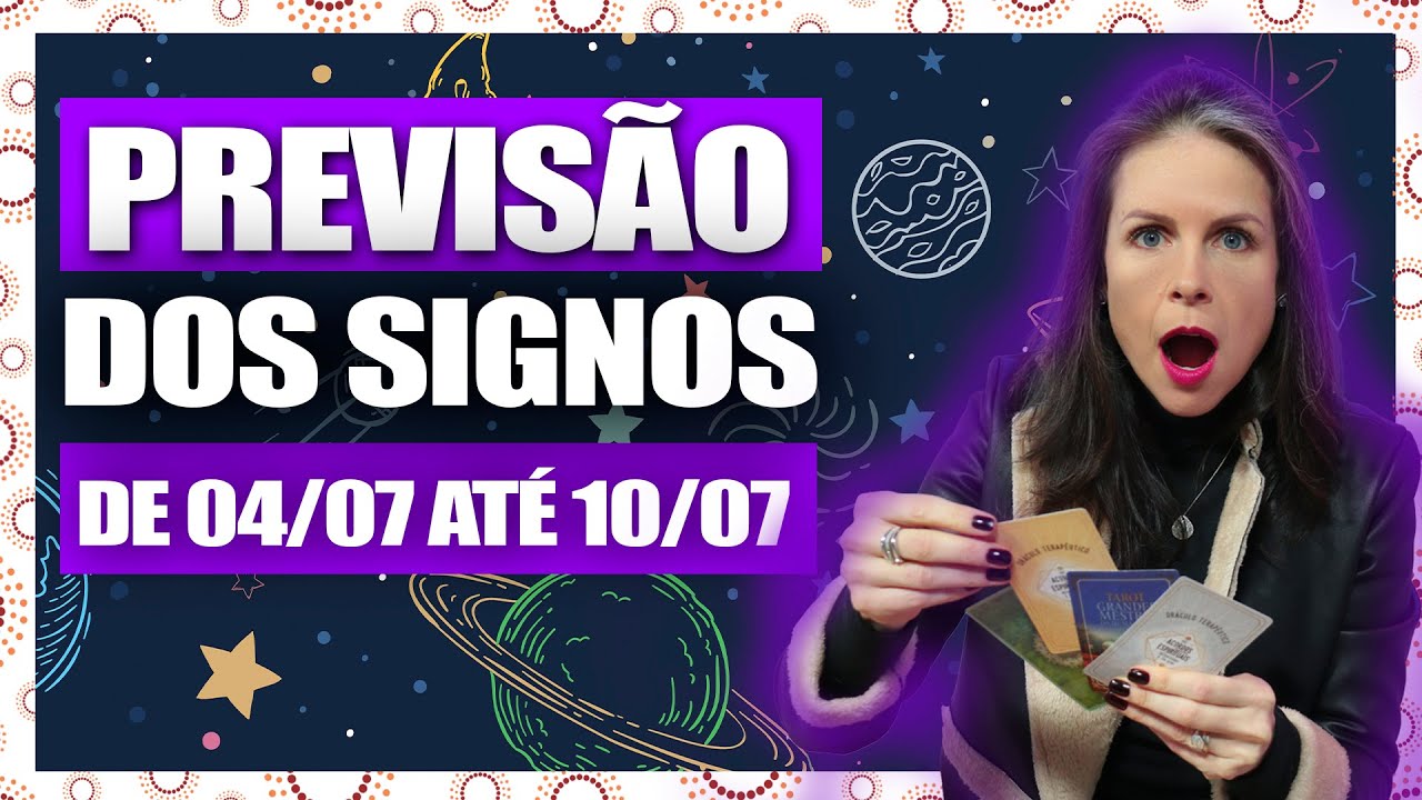Signos na semana: 04 a 10 de julho | Aline Schulz