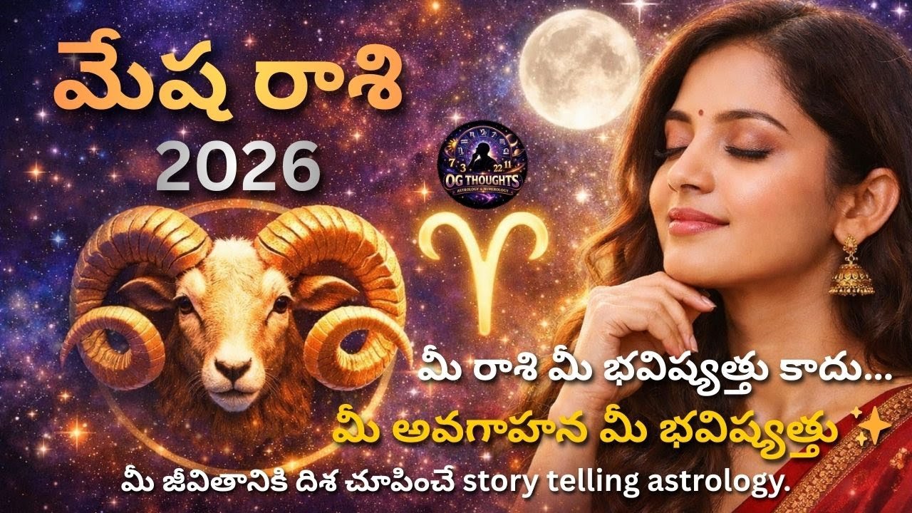 మేష రాశి వారికి 2026 ఎలా ఉంటుంది? | Mesha Rasi 2026 Complete Predictions Telugu