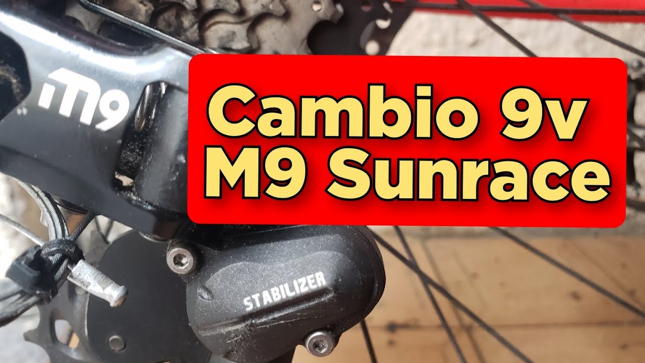 Cambio sunrace 9v M9 depois de 7 messes de uso