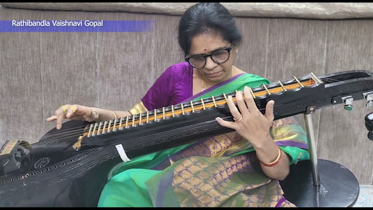 Raghuvamsa Sudha on veena by my Guru