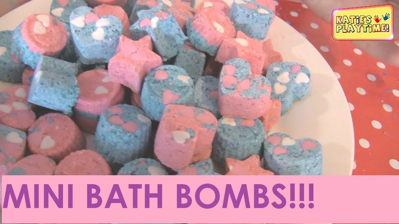 DIY How to Make lush like mini Bath Bombs