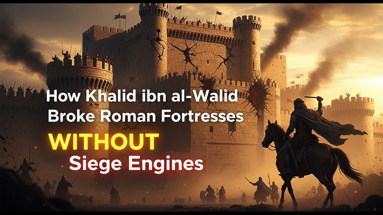 How Khalid ibn al-Walid Broke Roman Fortresses WITHOUT Siege Engines