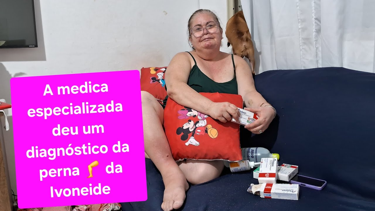 Agente não imaginava que a perna da ivoneide estava tão grave.