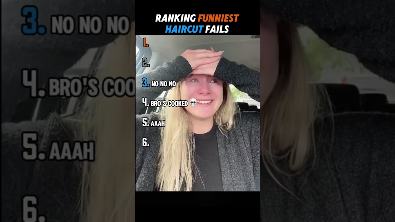 ranking funniest haircut fails #funny #ranking #tiktokranking