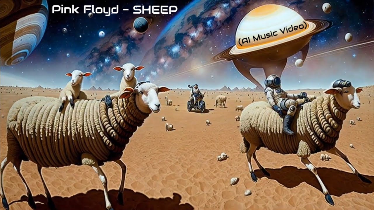Pink Floyd - Sheep | (AI Music Video)