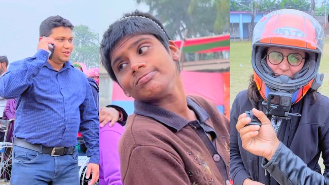 আমরাও মানুষ স্বপ্না আপুর বাড়িতে মানব সেবা