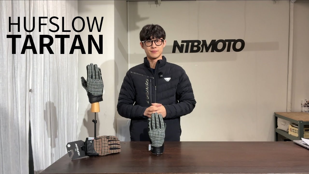 HUFSLOW 헙스로우 383CE TARTAN 타탄 글러브
