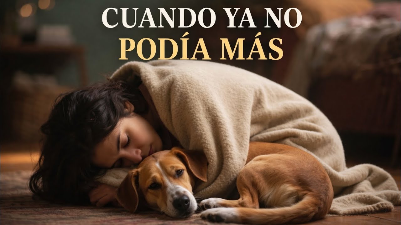 Cuando ya no podía más… mi perro se quedó 🐾