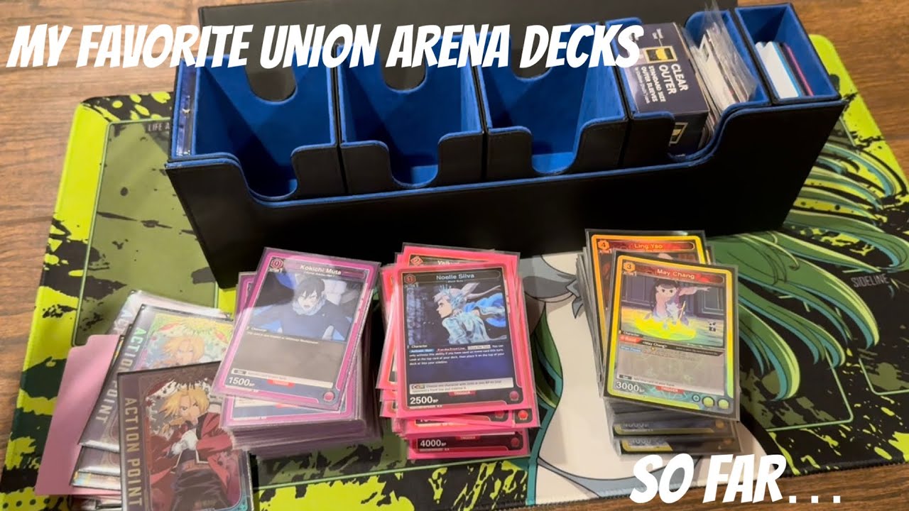MY FAVORITE UNION ARENA DECKS (Updates)