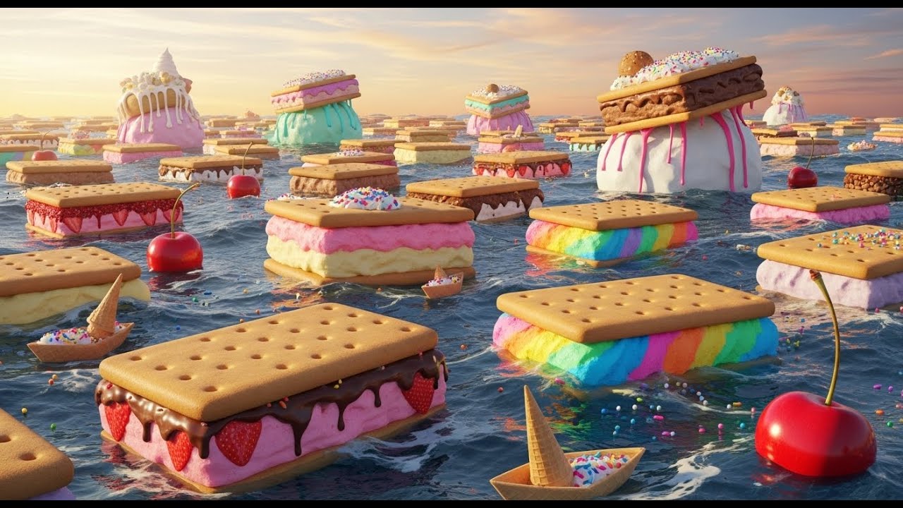 This Ocean Is Made of Desserts🎂[ASMR]