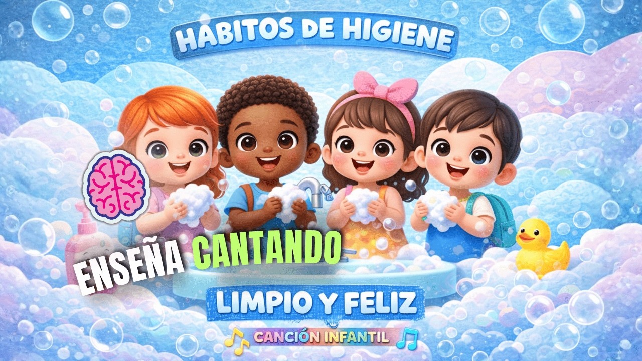Canción de Hábitos de Higiene para Preescolar – Educativa y Divertida.