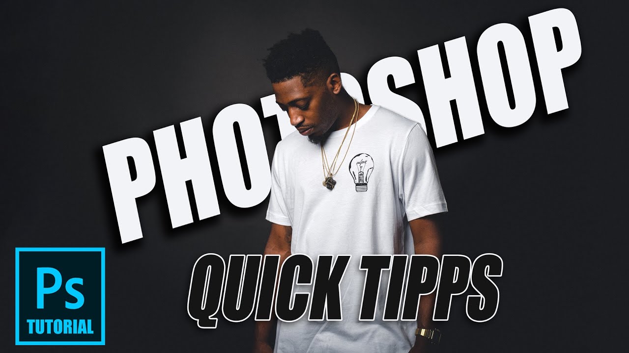 PHOTOSHOP TUTORIAL - 3 schnelle Photoshop Effekte - Rauch erstellen, Geschenk einpacken, Texteffekt