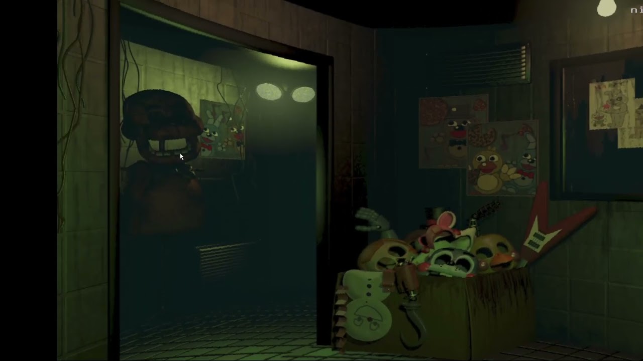 FNAF 3 GAMEPLAY!!!!! sorry for cutting it short i had to go in the pool with my friend