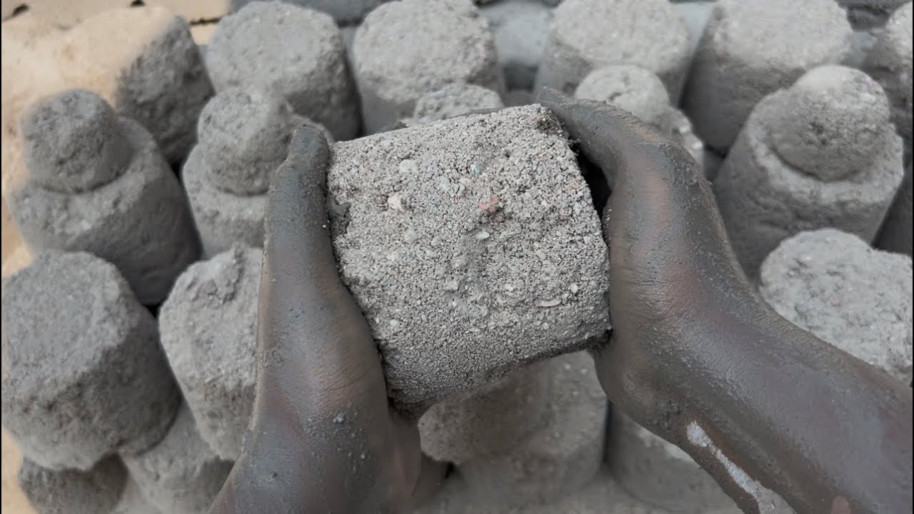 ASMR ~ Multi Texture & Black White Grainy Dry Floor Crumbling #insane #satisfying 
