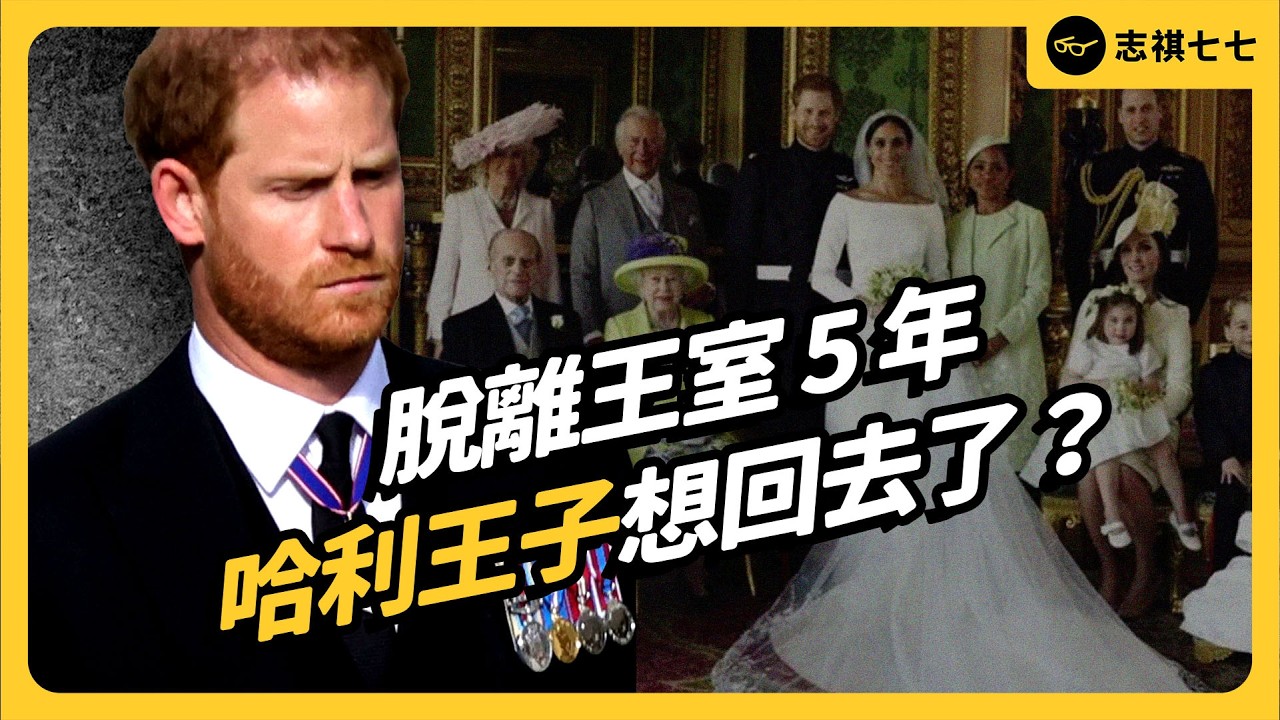 從浪漫童話到全民嫌棄，英國人為什麼討厭哈利與梅根？｜志祺七七