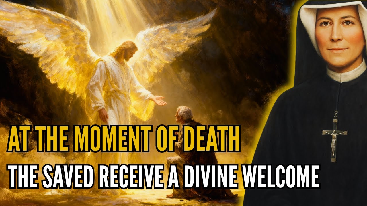 Saint Faustina Reveals: Who Comes for You When You Die Saved? It’s Not Who You Think