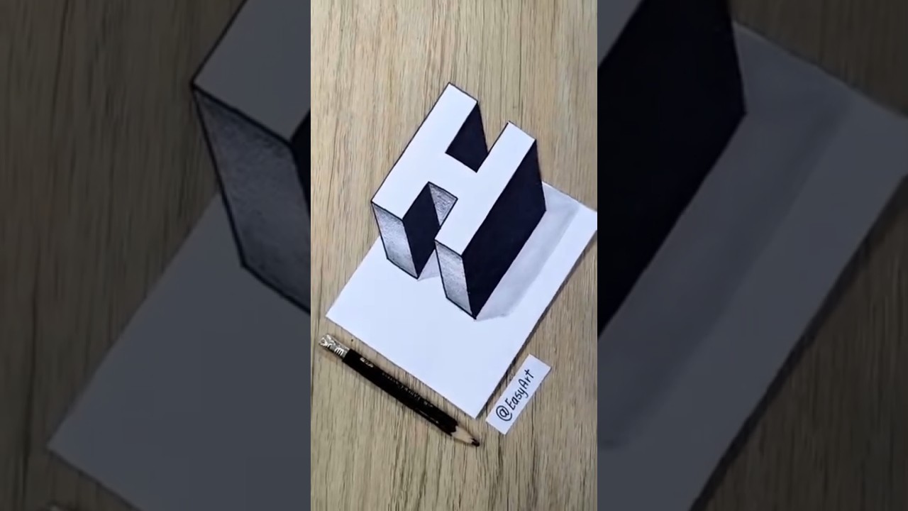 3D drawing ❤️ Try this......#shortsfeed #brightfuturechannel #shortsfeed #3ddrawing #3dillustration