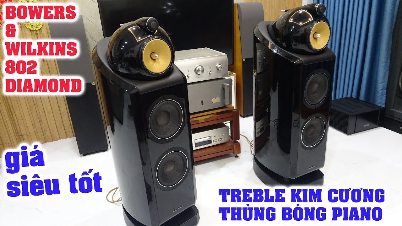 BOWERS &WILKINS 802 DIAMOND viêm