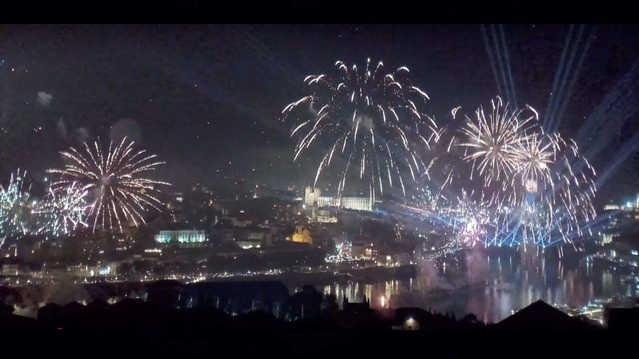 São João 2025 - O Melhor Fogo de Artifício do Porto/Gaia c/Vista Exclusiva🎆 e Ponte D Luís a Arder🔥🌉