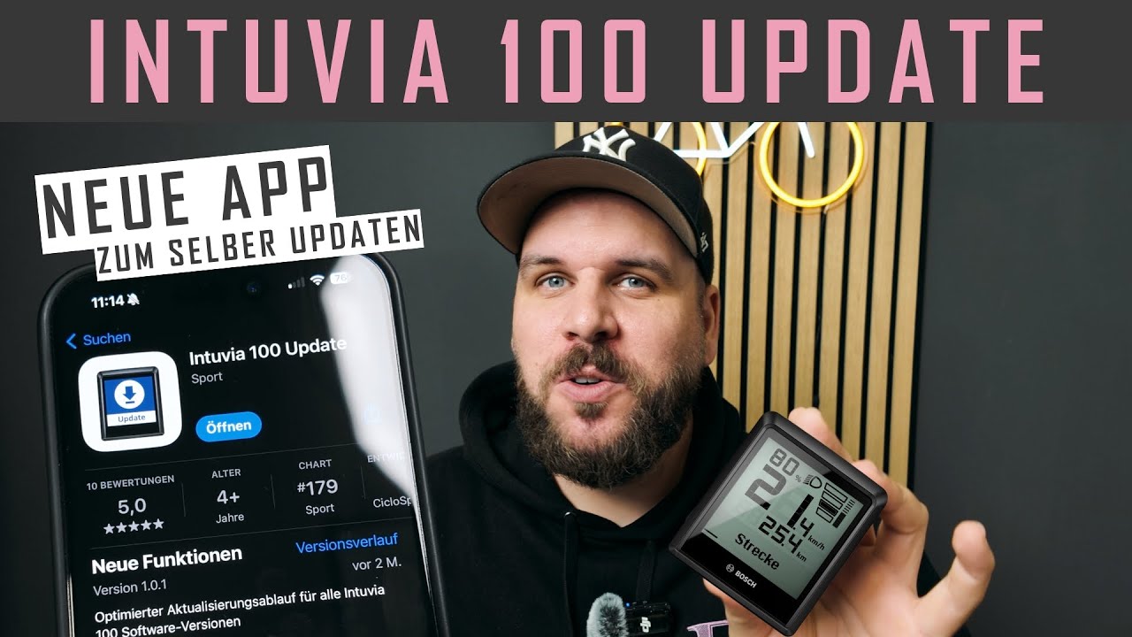 Bosch INTUVIA 100 Update-App ||| Mit dieser App kannst du Dein Display selber updaten!!!