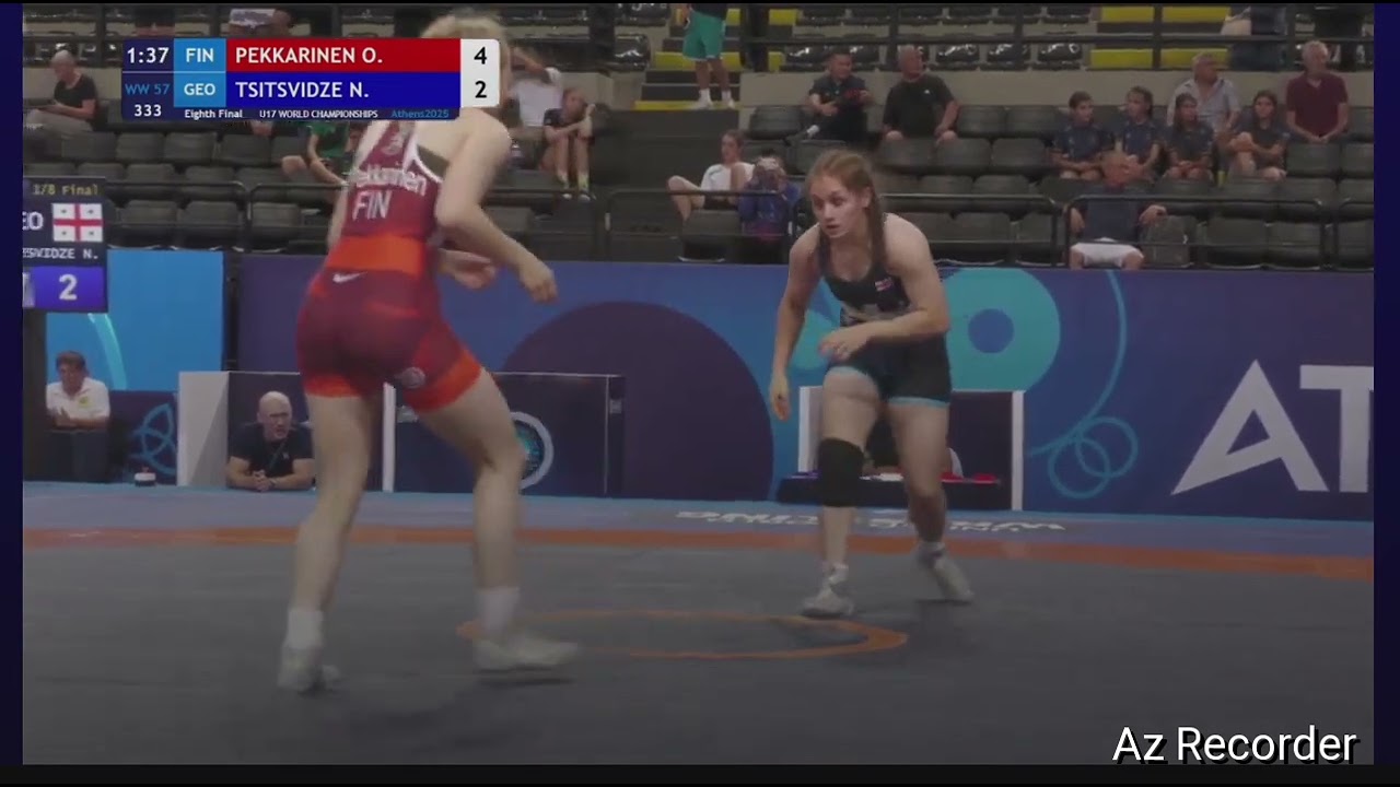 Oona Olivia PEKKARINEN (FIN) vs. Nini TSITSVIDZE (GEO)