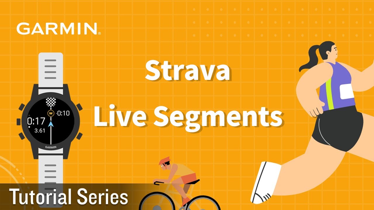 Tutorial &ndash;Garmin Smartwatch & Edge Series: Strava Live Segments | Start a Race Anytime, Anywhere!