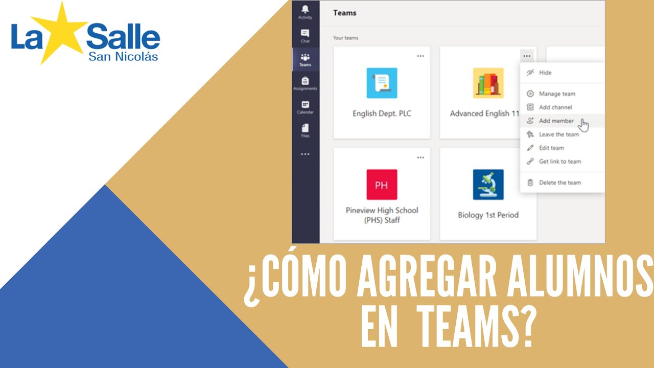 OTRA FORMA DE COMO CREAR GRUPO Y AGREGAR ALUMNOS EN TEAMS