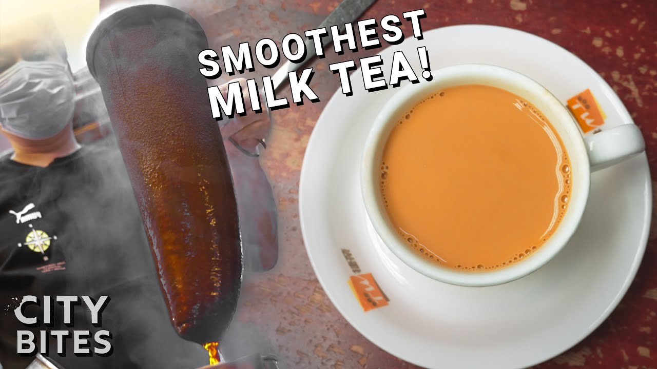 Why Milk Tea in Hong Kong Tastes So Unique  | City Bites Hong Kong Edition Ep2