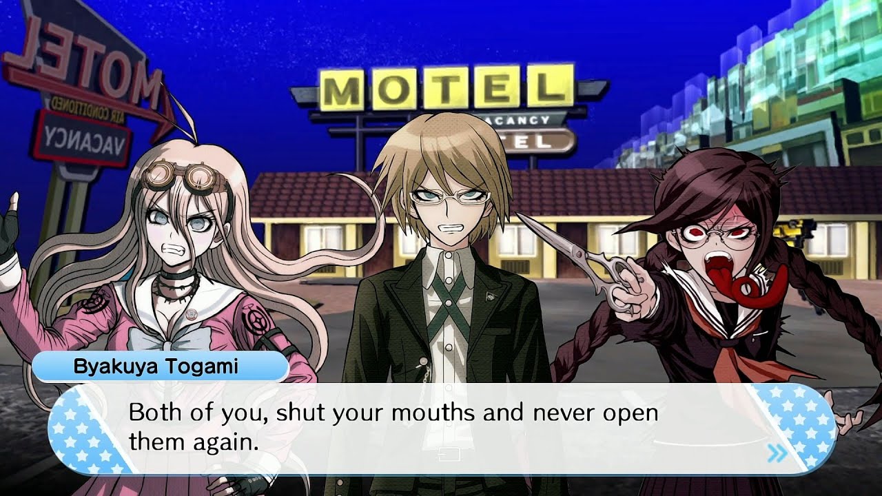 Miu & Byakuya & G. Jack Event (English) - Danganronpa S: Ultimate Summer Camp [Switch]