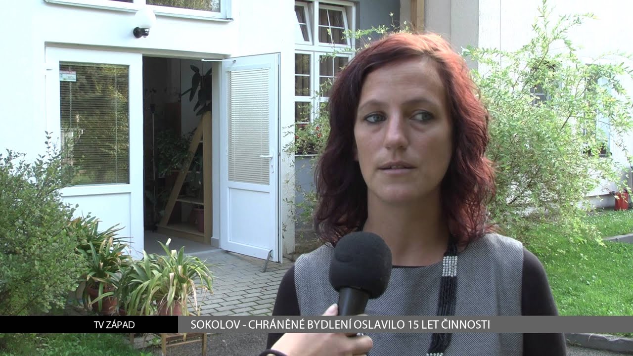 Sokolov: Chráněné bydlení oslavilo 15 let činnosti (TV Západ)