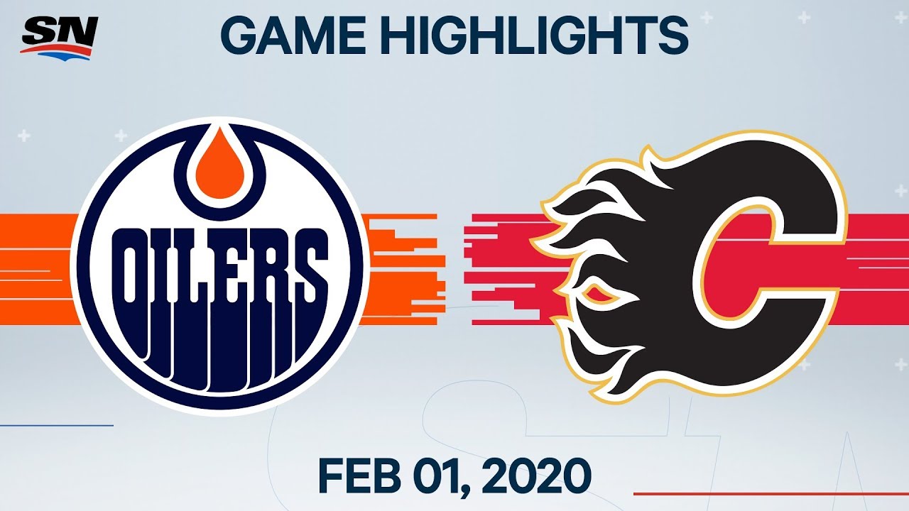 NHL Highlights | Edmonton Oilers vs. Calgary Flames – Feb. 1, 2020
