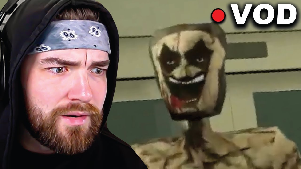 PLAYING A GAS STATION SCARY GAME + New Horror Game | KingWoolz VOD