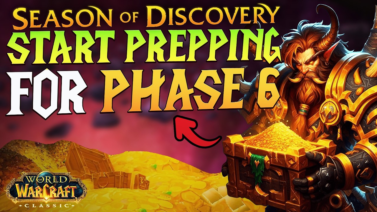 Make tons of gold before SoD Phase 6 prep - Season of Discovery