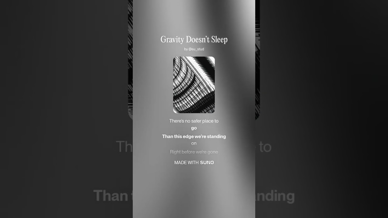 Gravity Doesn’t Sleep