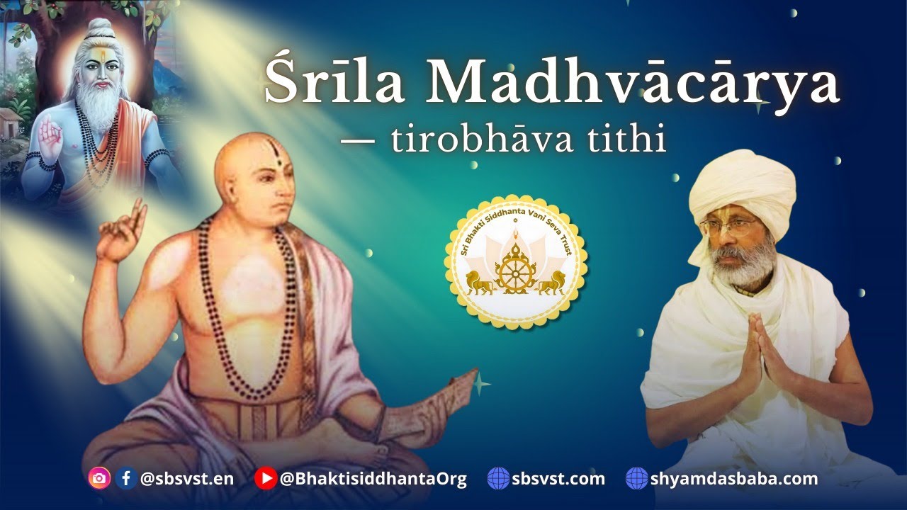 SBen260127 Śrīla Madhvācārya Tirobhāva Tithi