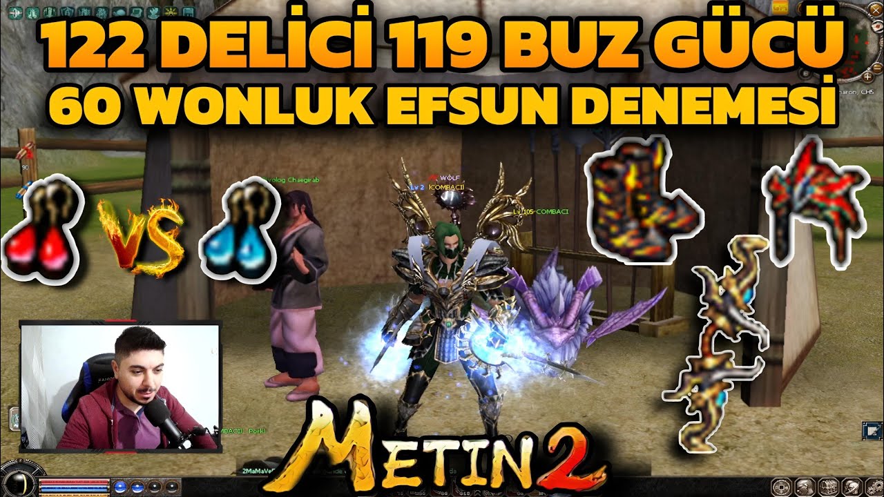 60 Wonluk Efsun Denemesi | Ful Büyülü STR Farkı | Metin2 TR Ruby#263 #metin2 #metin2tr #ruby