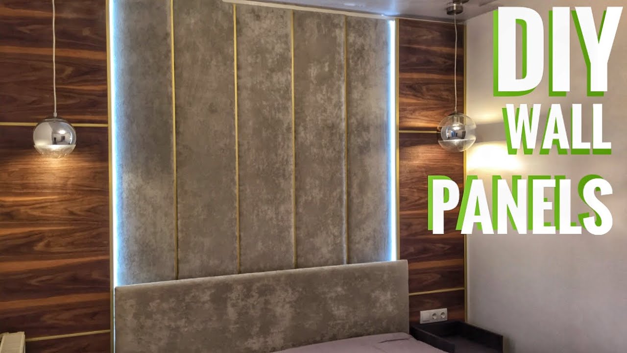 Woodworking + Upholstery = WALL PANELS. СТЕНОВЫЕ ПАНЕЛИ СВОИМИ РУКАМИ.