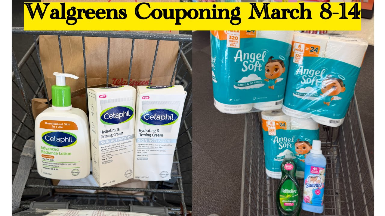 Walgreens Couponing March 8-14|| Free Cetaphil, new beauty event deal 