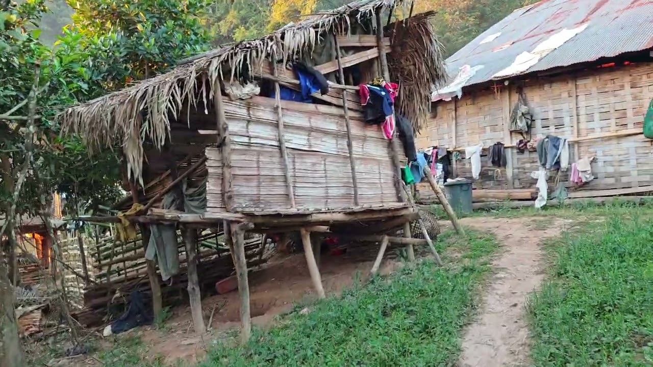 Hmong Ethnic Village in Northern Laos
