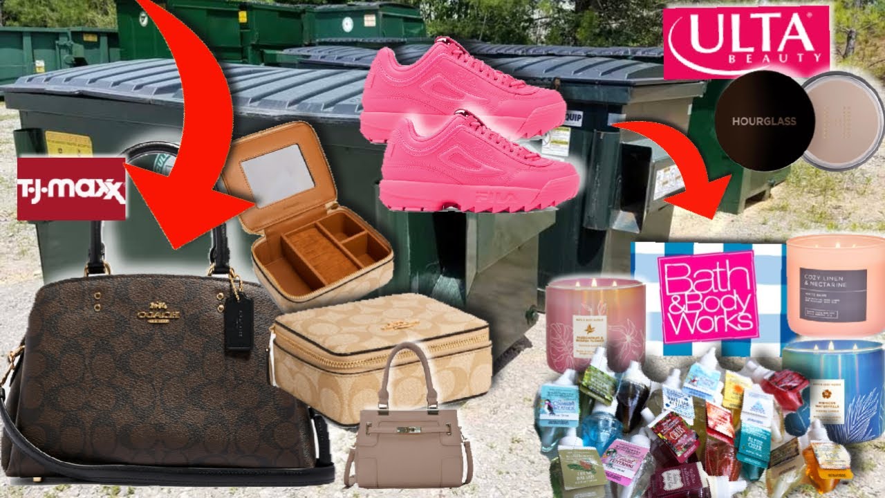Ух ты! Я нашла Coach и другие дизайнерские бренды, когда рылась в мусорных контейнерах!