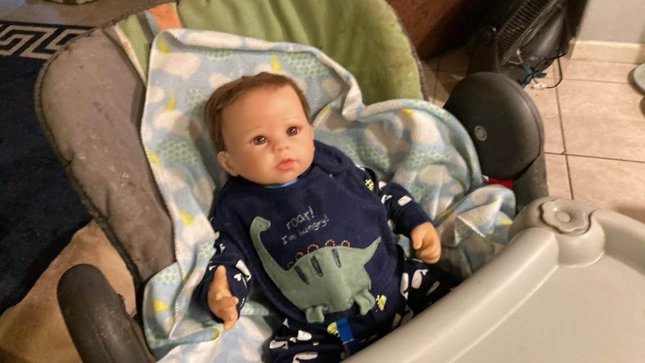 Baby Kevin loves Solid foods…..Ashton Drake ￼ Oliver ￼￼￼