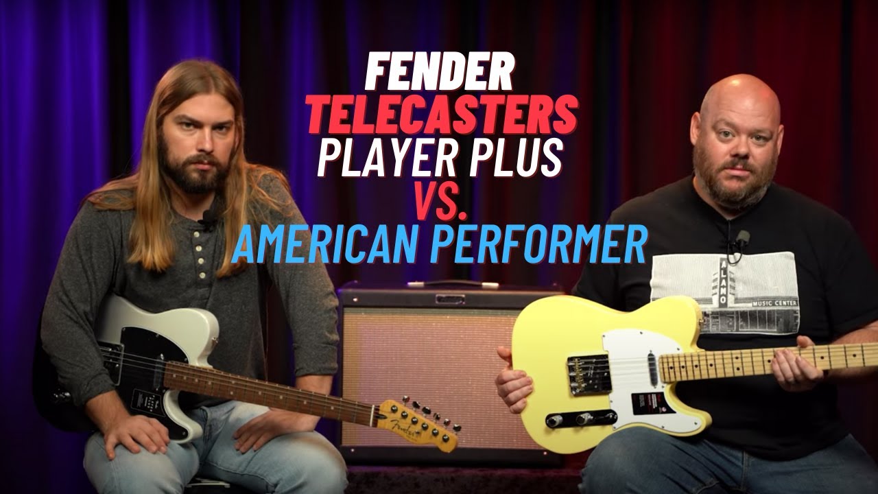 Fender Telecasters: Player Plus vs. American Performer