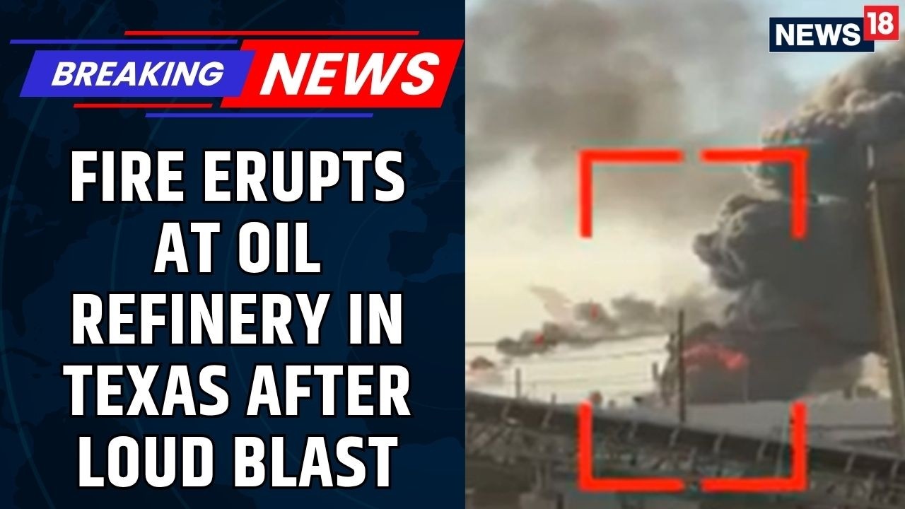 Взрыв на нефтеперерабатывающем заводе компании Valero в Порт-Артуре, штат Техас, вызвал масштабны...