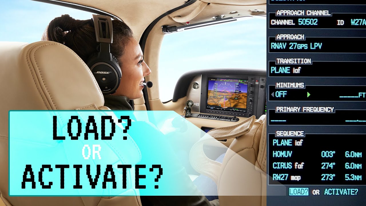 Flight Fix: Load and Activate an Instrument Approach