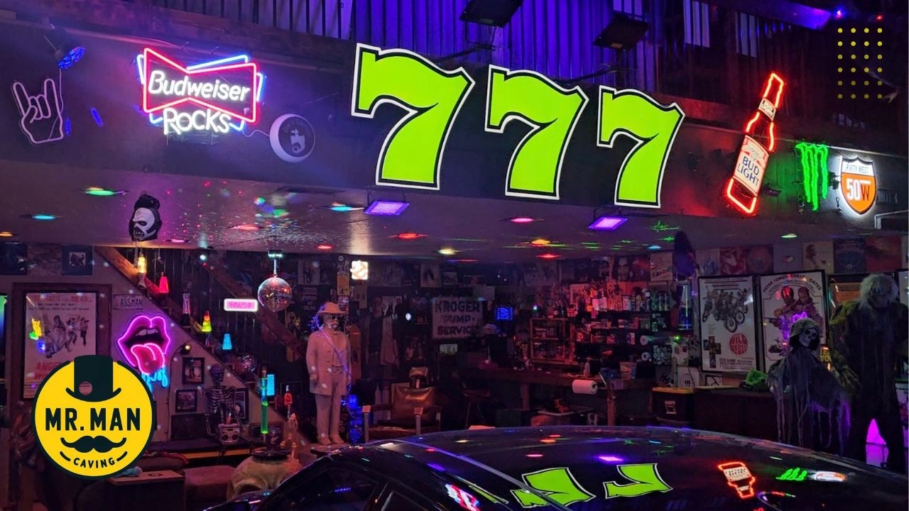 This Guy's Garage Man Cave Is Chaos — In the Best Way!